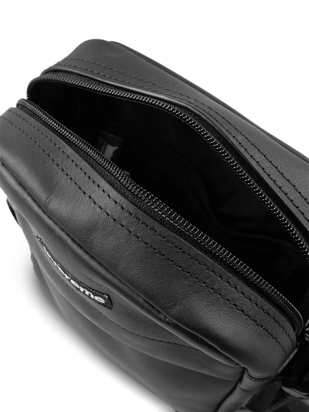 Supreme Leather Shoulder Bag — Same as shown — Size One Size — Detail View