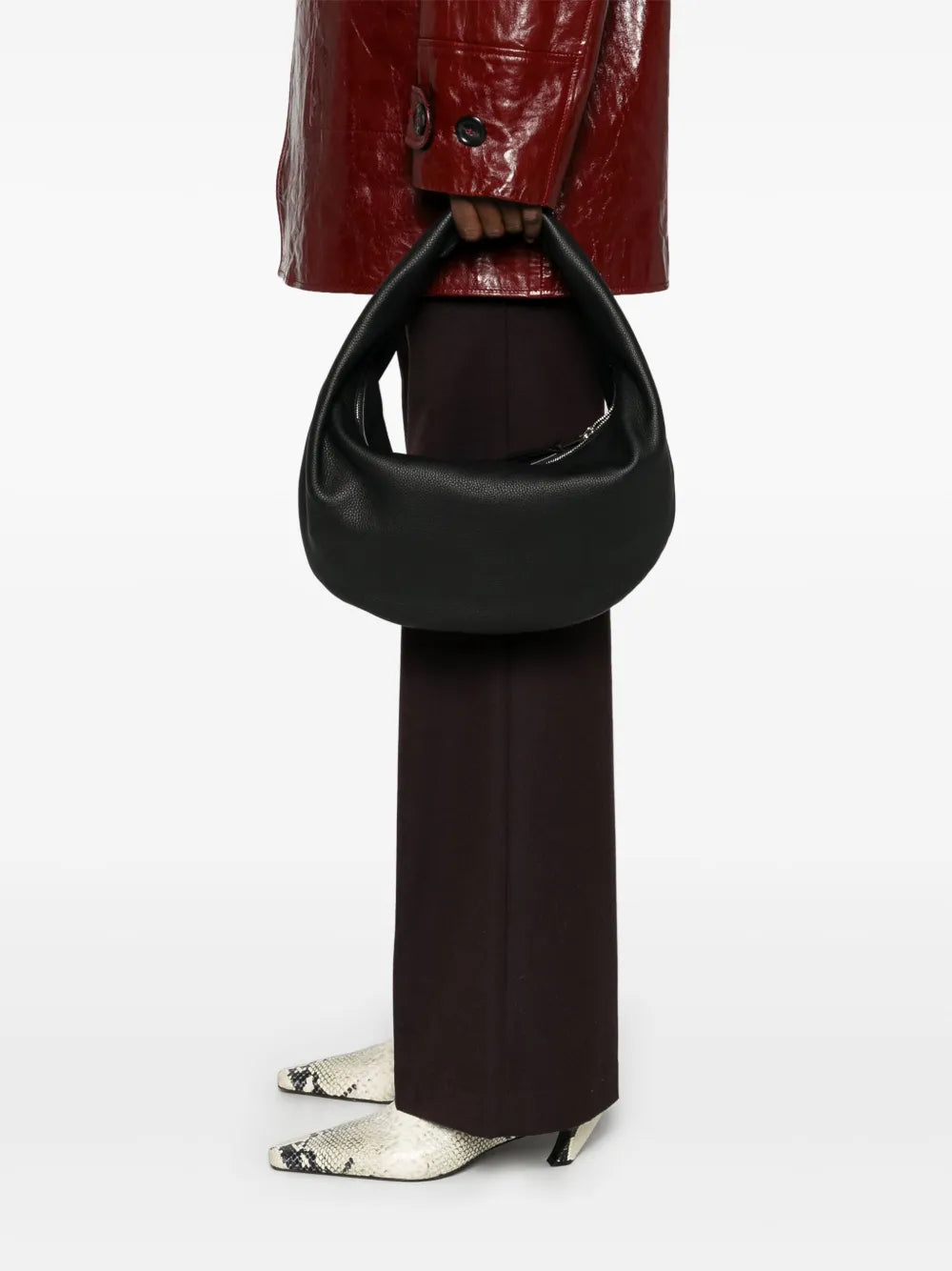 Khaite Medium Olivia Shoulder Bag — Same as shown — Size One Size — Side View