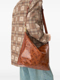 Marine Serre Moon Airbrushed Messenger Bag — Same as shown — Size One Size — Front View