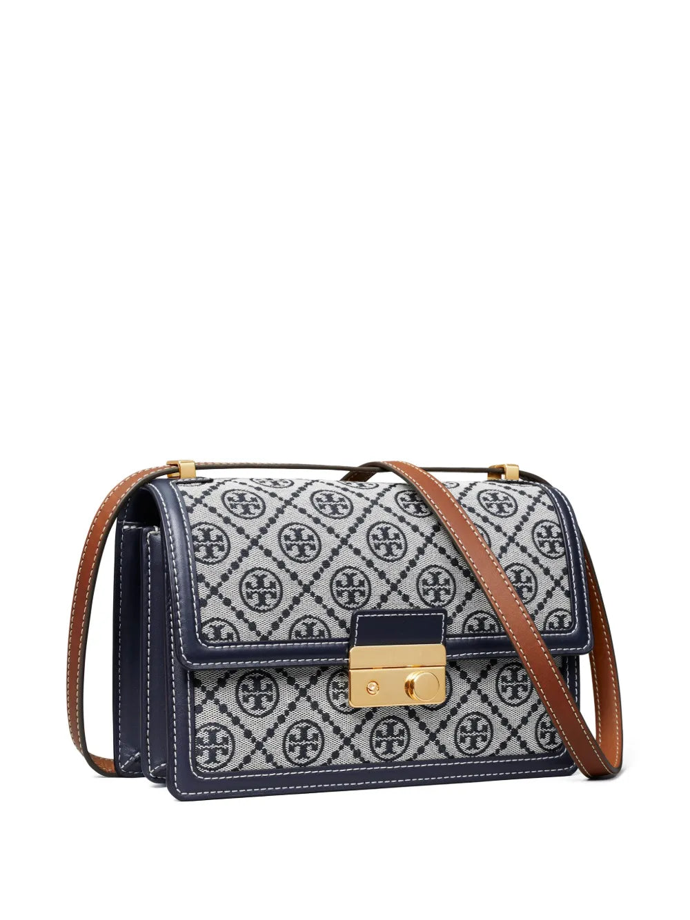 Tory Burch T Monogram Shoulder Bag — Same as shown — Size One Size — Detail View