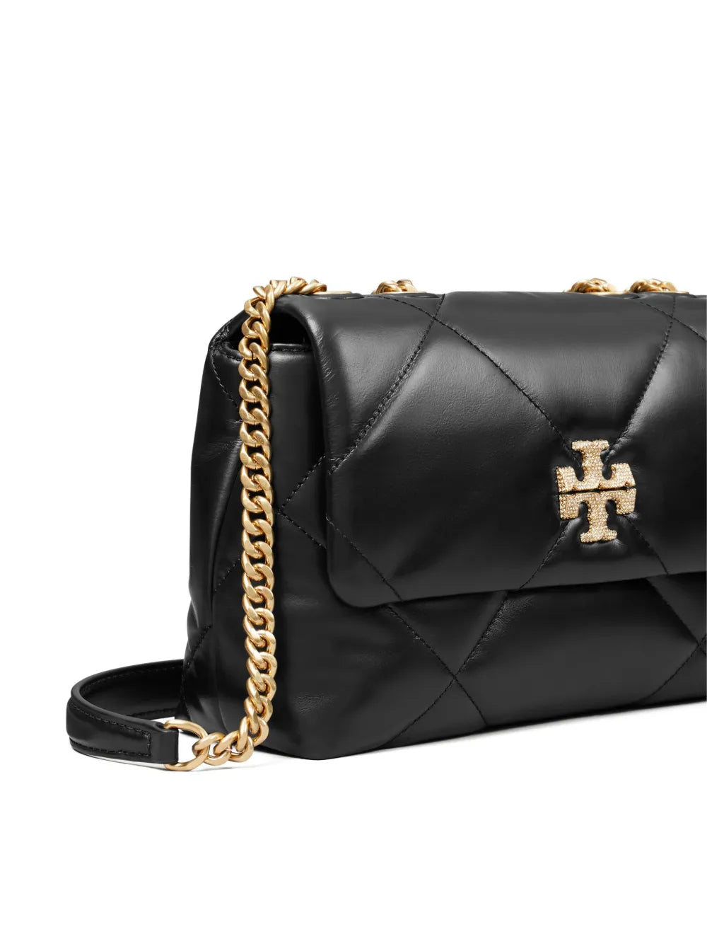 Tory Burch Small Kira Diamond Quilted Pav Convertible Shoulder Bag — Same as shown — Size One Size — Lifestyle View