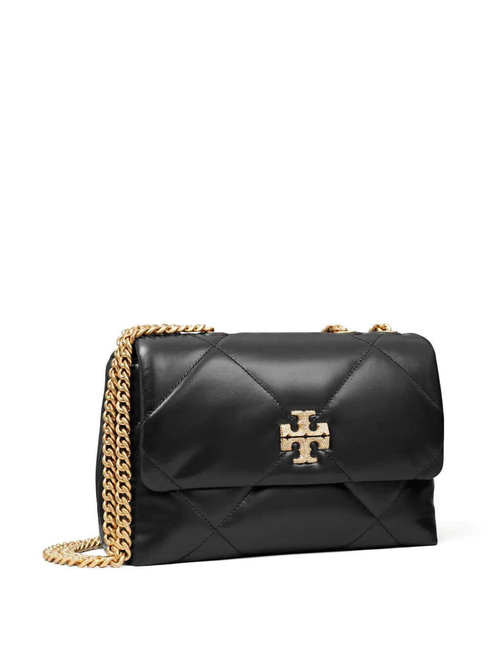 Tory Burch Small Kira Diamond Quilted Pav Convertible Shoulder Bag — Same as shown — Size One Size — Detail View