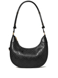 Tory Burch T Monogram Crescent Shoulder Bag — Same as shown — Size One Size — Front View