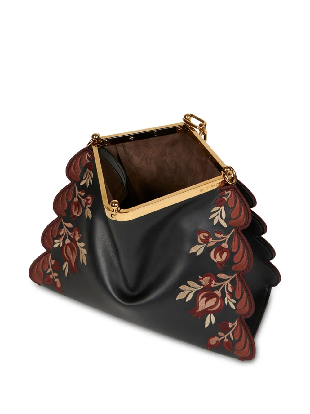 Etro Medium Embroidered Vela Shoulder Bag — Same as shown — Size One Size — Detail View