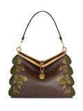 Etro Medium Embroidered Vela Shoulder Bag — Same as shown — Size One Size — Front View