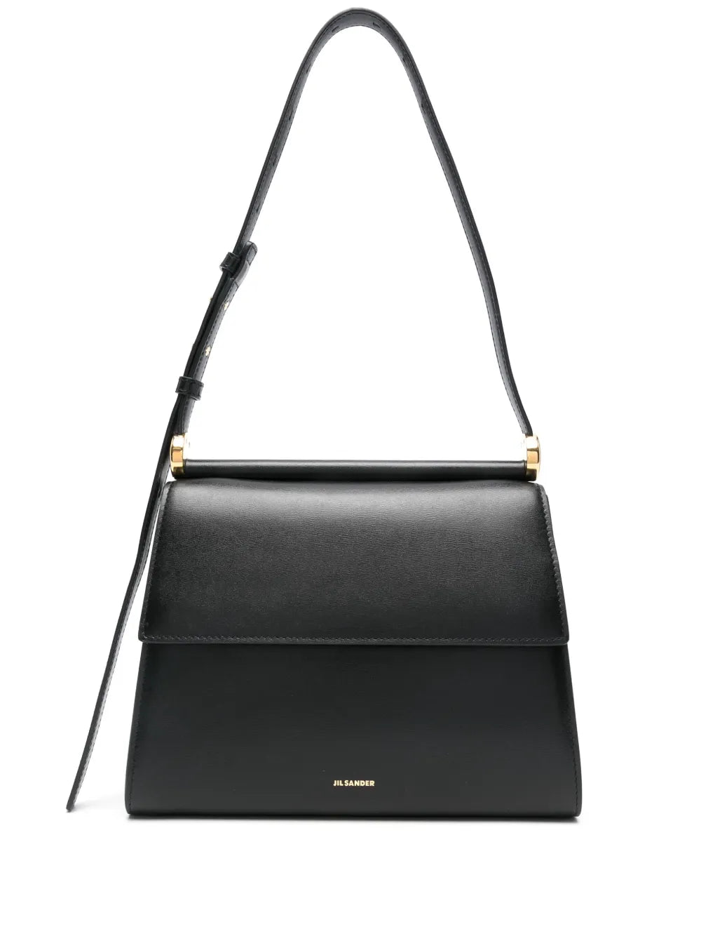 Jil Sander Leather Shoulder Bag — Same as shown — Size One Size — Front View