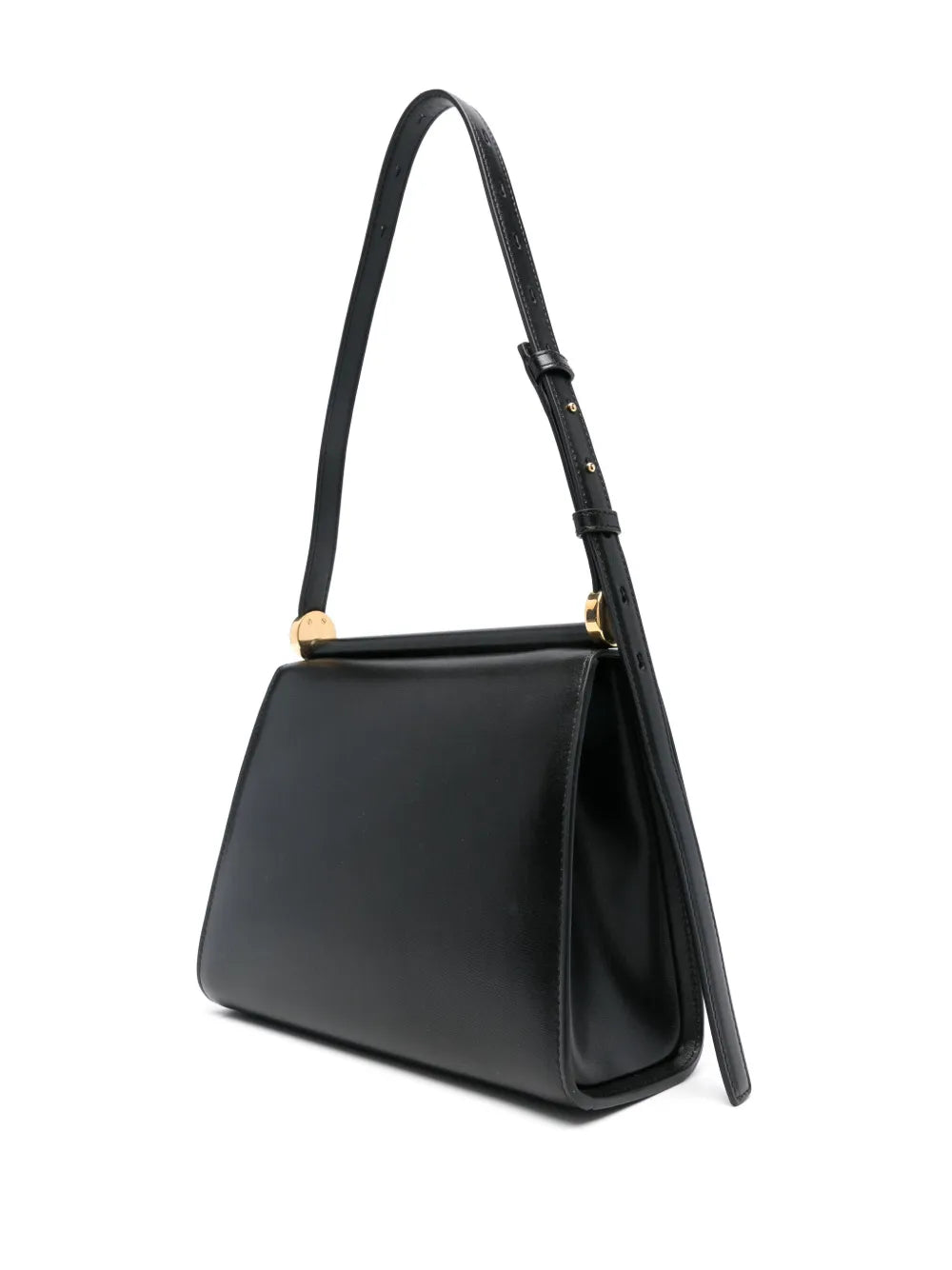 Jil Sander Leather Shoulder Bag — Same as shown — Size One Size — Back View