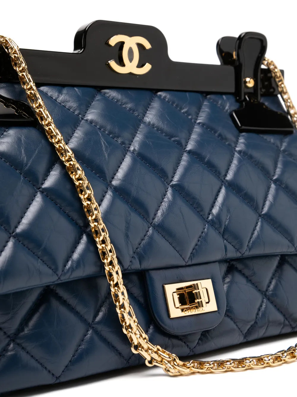 Chanel Pre Owned 2016 Limited Editiion 255 Reissue Rare Hanger Classic Flap Bag — Same as shown — Size One Size — Top View