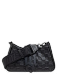 Misbhv Embossed Leather Shoulder Bag — Same as shown — Size One Size — Front View