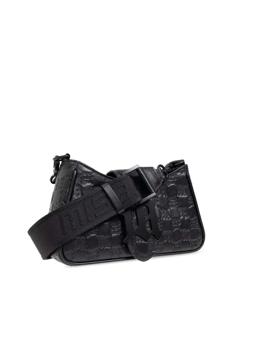 Misbhv Embossed Leather Shoulder Bag — Same as shown — Size One Size — Top View