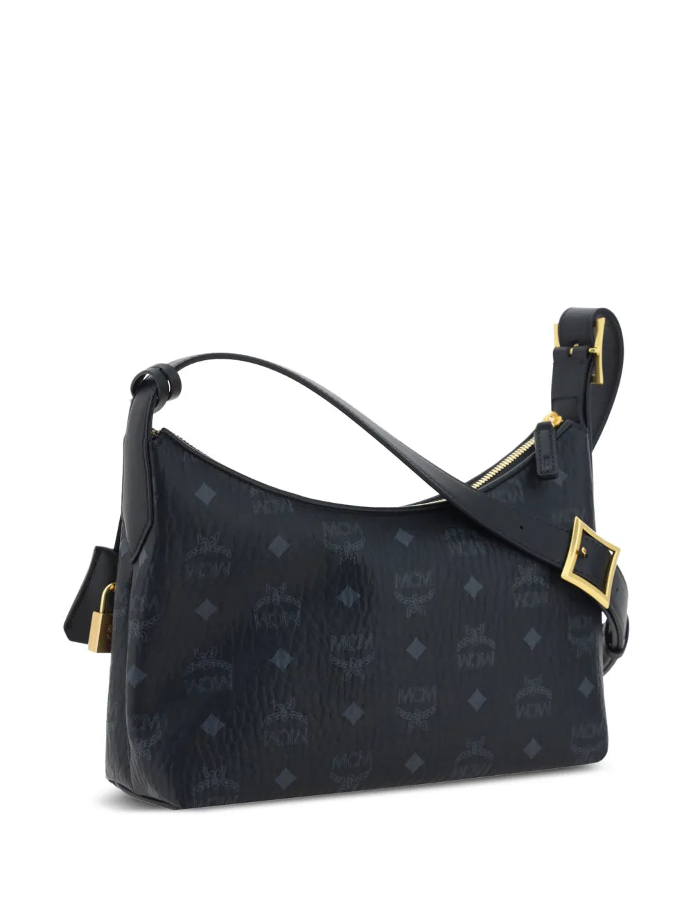 Mcm Small Aren Visetos Shoulder Bag — Same as shown — Size One Size — Side View