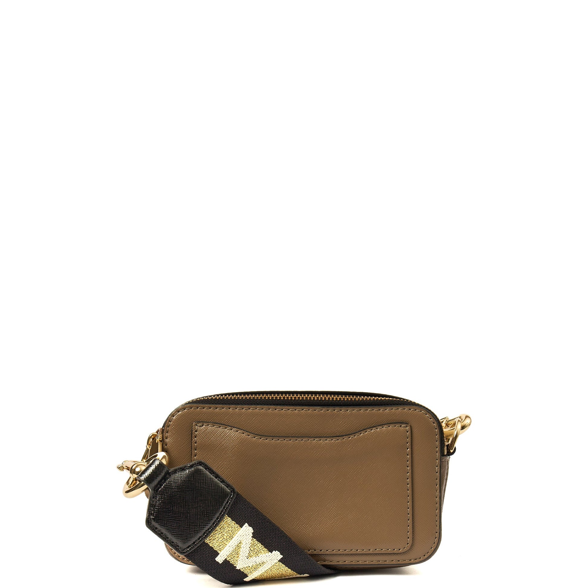 Marc Jacobs Cross Body Snapshot in Brown, Leather — Back View