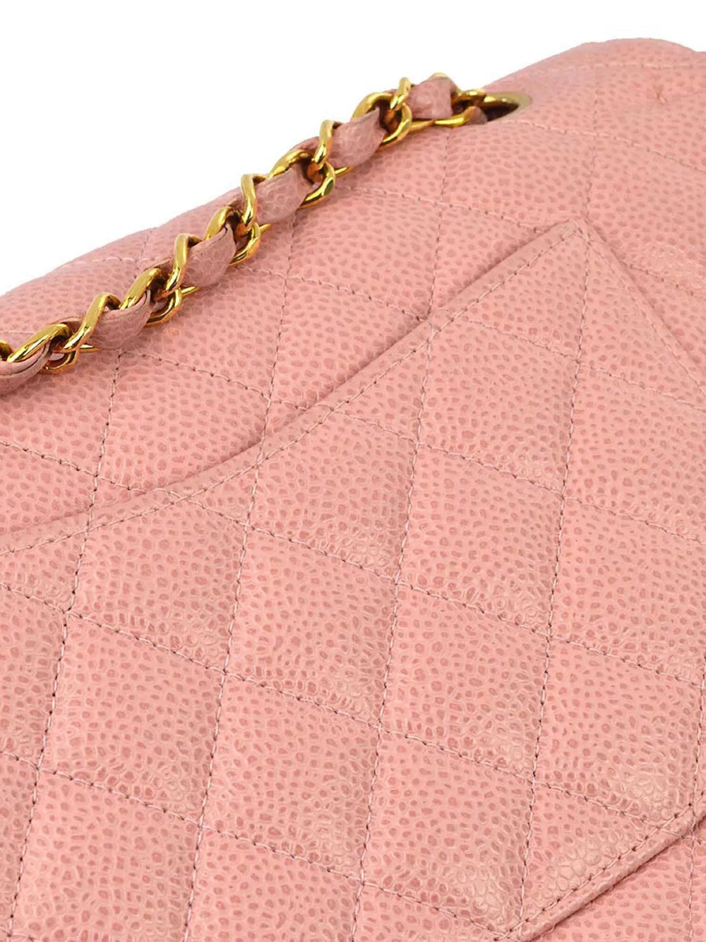 Chanel Pre Owned 2003 Medium Double Flap Shoulder Bag — Same as shown — Size One Size — Detail View