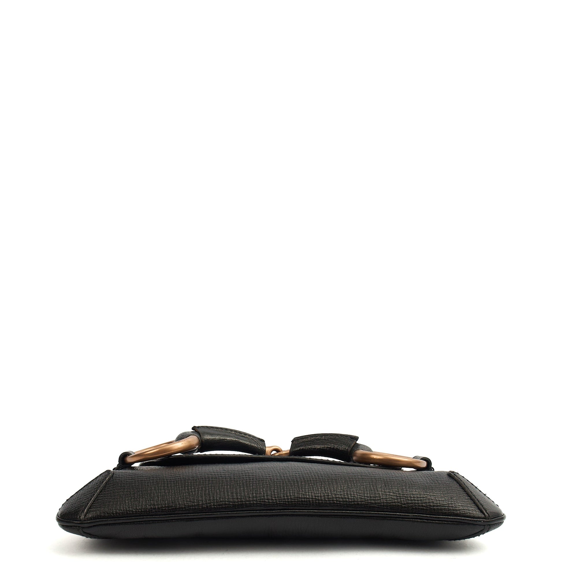 Gucci Shoulder Bag 1955 Horsebit Shoulder Bag in Black, Leather — Lifestyle View