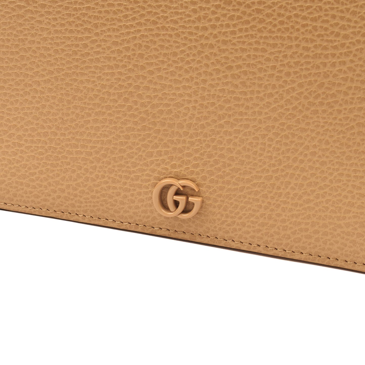 Gucci Cross Body Marmont Wallet On Chain in Neutral, Leather — Alternate View 12