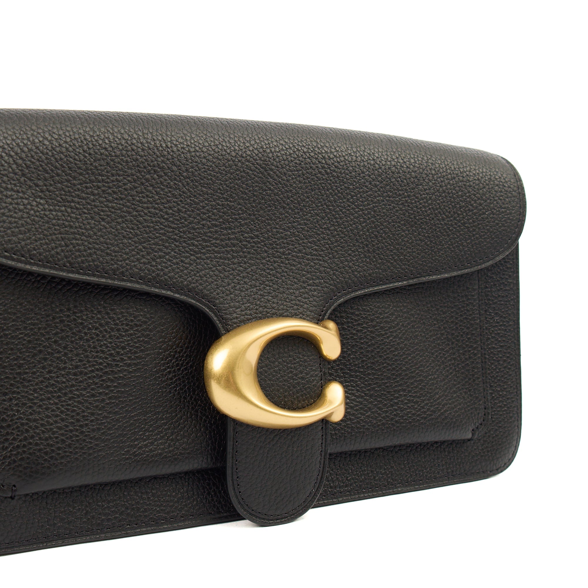 Coach Shoulder Bag Tabby 26 in Black, Leather — Alternate View 9