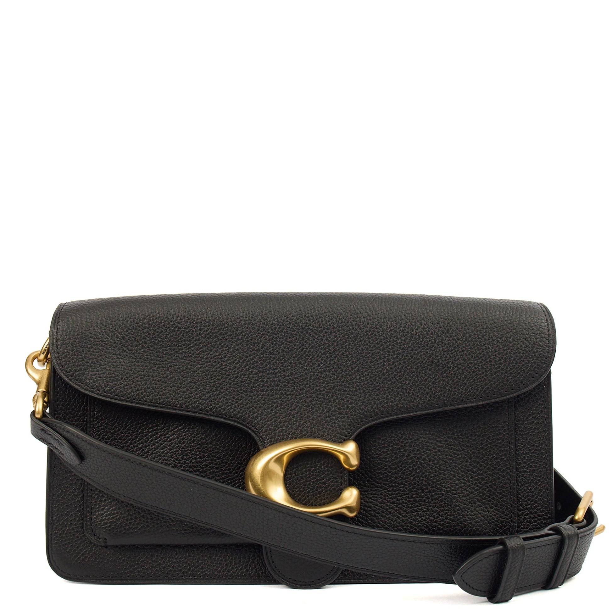 Coach Shoulder Bag Tabby 26 in Black, Leather — Alternate View 8