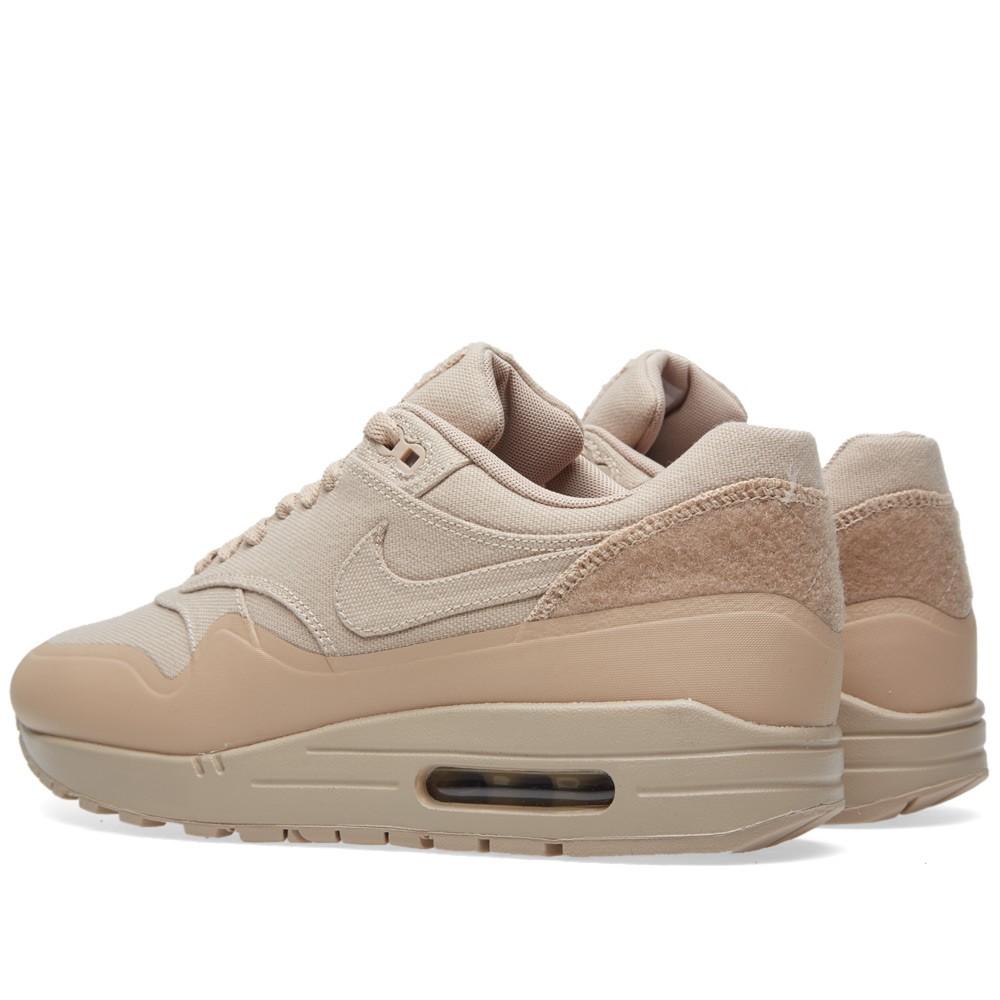 Nike Air Max 1 V SP 'Patch' Sand — UK 3 | EU 35.5 | US 3.5 — Lifestyle View