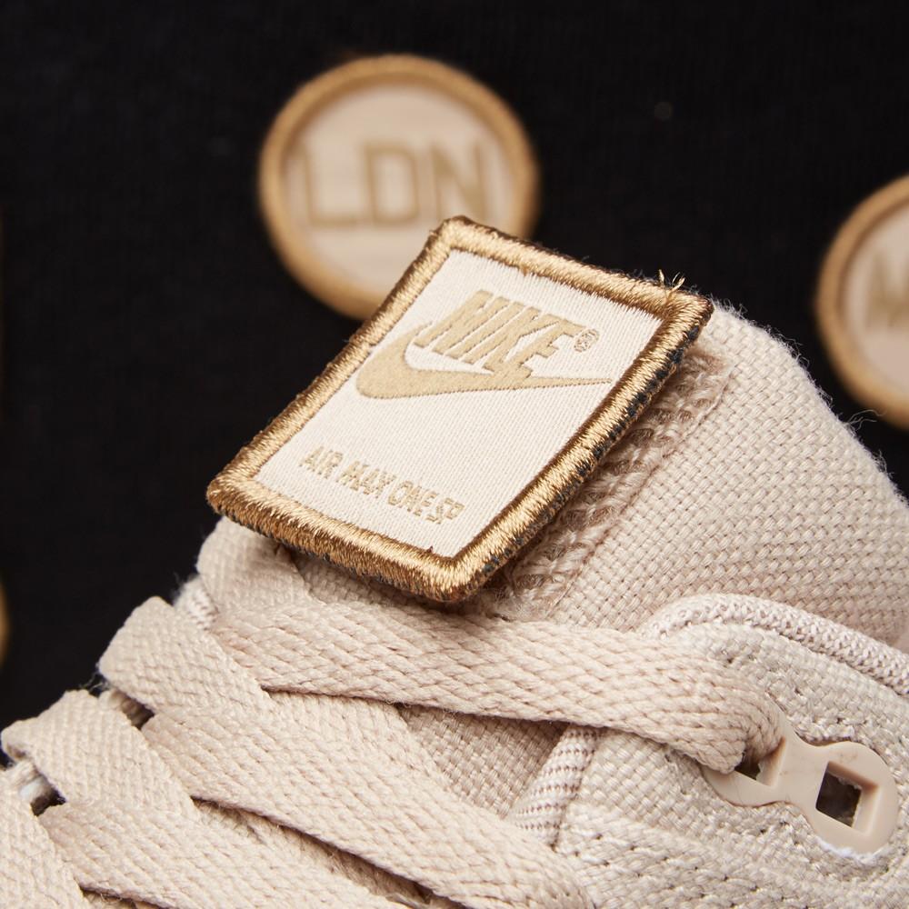 Nike Air Max 1 V SP 'Patch' Sand — UK 3 | EU 35.5 | US 3.5 — Detail View