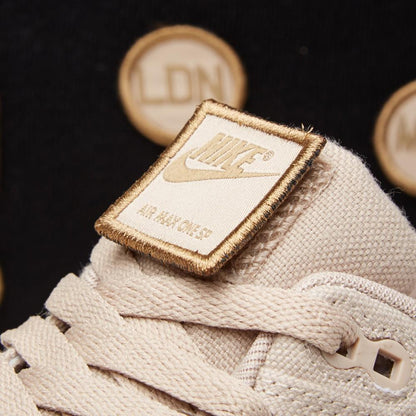 Nike Air Max 1 V SP 'Patch' Sand — UK 3 | EU 35.5 | US 3.5 — Detail View