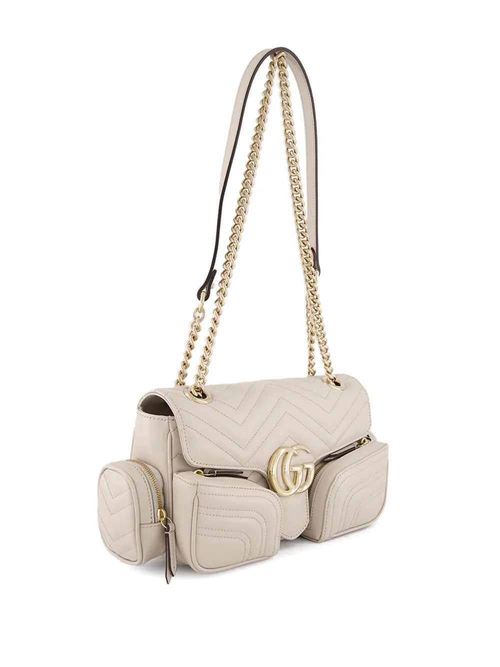Gucci Small Gg Marmont Shoulder Bag — Same as shown — Size One Size — Back View