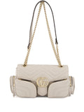 Gucci Small Gg Marmont Shoulder Bag — Same as shown — Size One Size — Front View