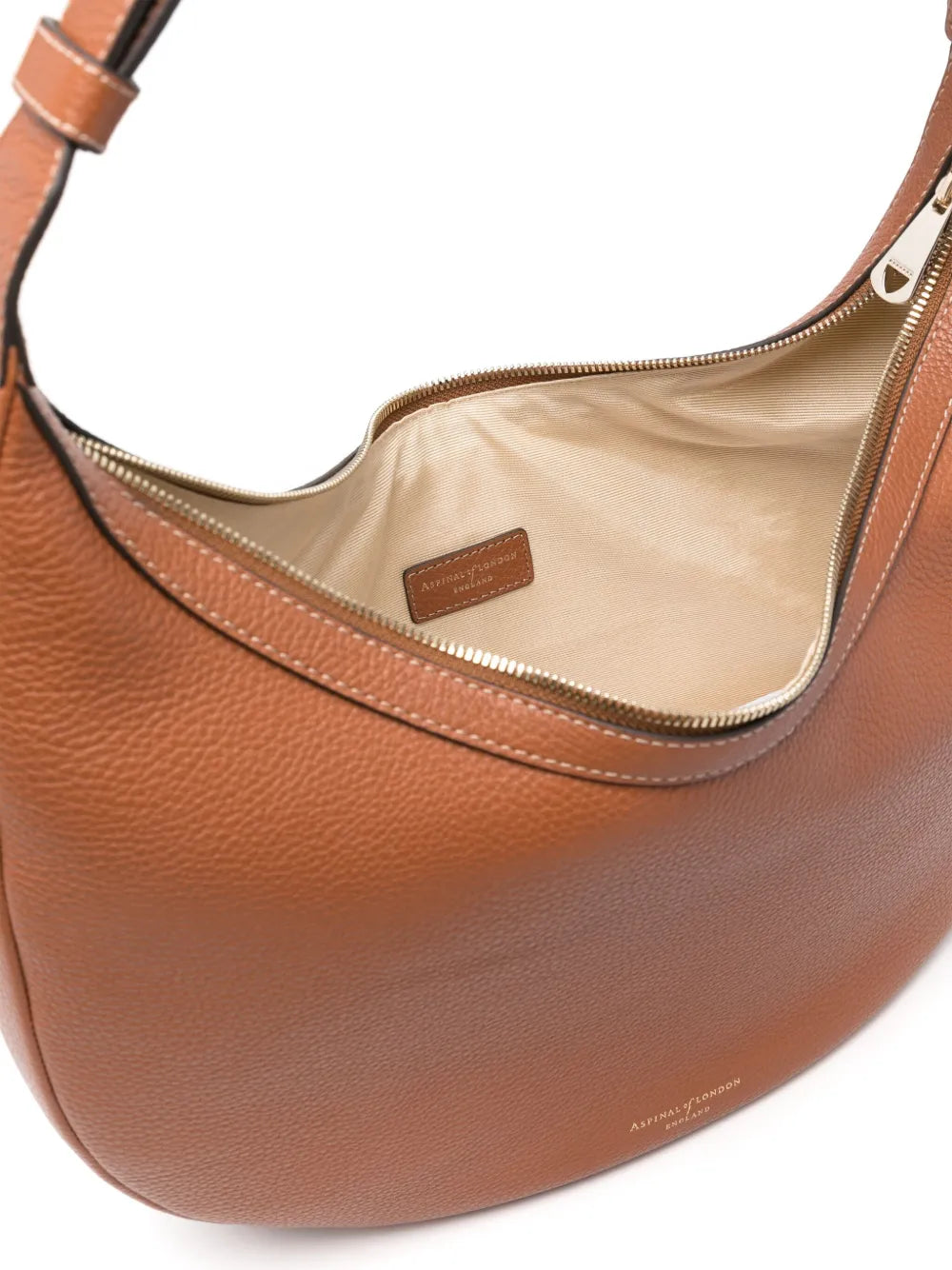 Aspinal Of London Hudson Crescent Shoulder Bag — Same as shown — Size One Size — Top View