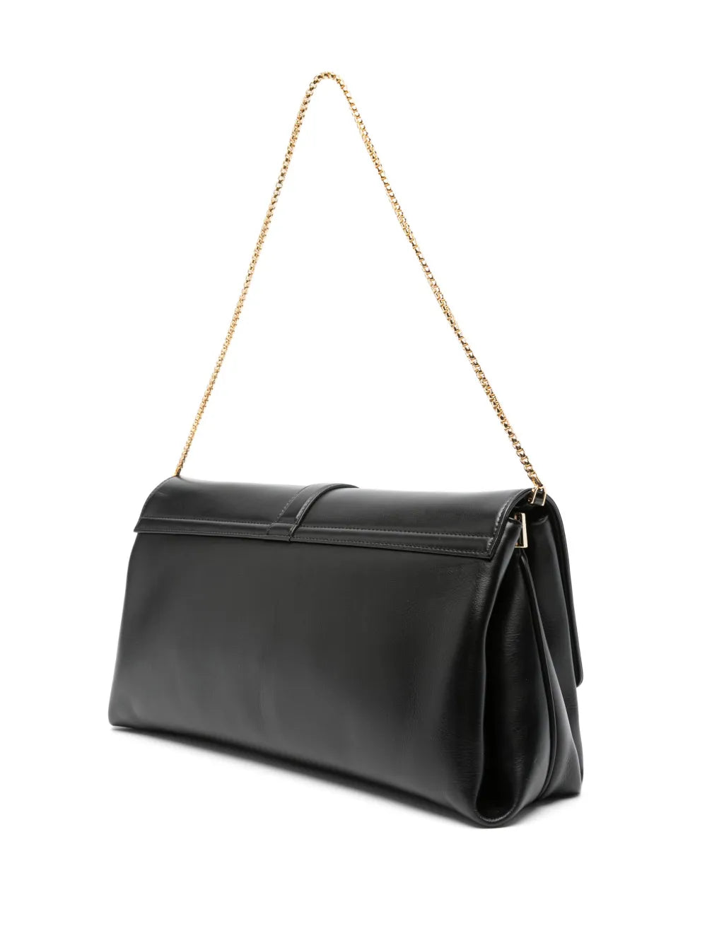 Ferragamo Gancini Buckle Shoulder Bag — Same as shown — Size One Size — Back View
