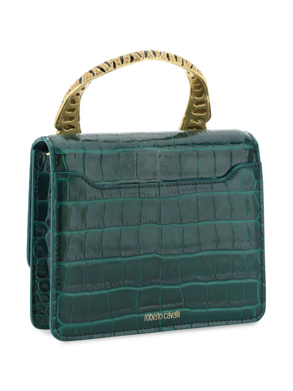 Roberto Cavalli Medium Roar Top Handle Bag — Same as shown — Size One Size — Side View