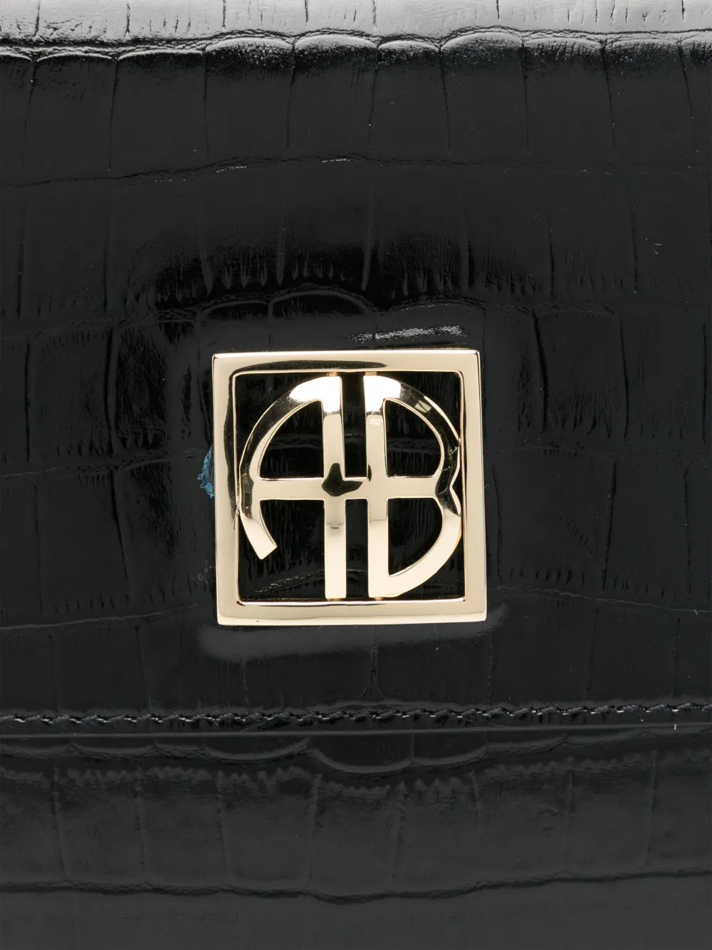 Anine Bing Leather Shoulder Bag — Same as shown — Size One Size — Top View