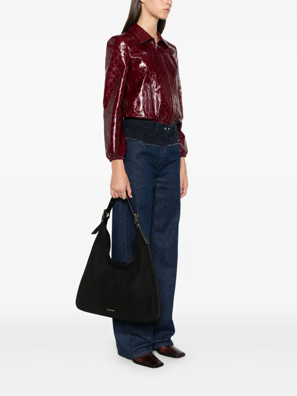 Michael Kors Large Nolita Shoulder Bag — Same as shown — Size One Size — Side View