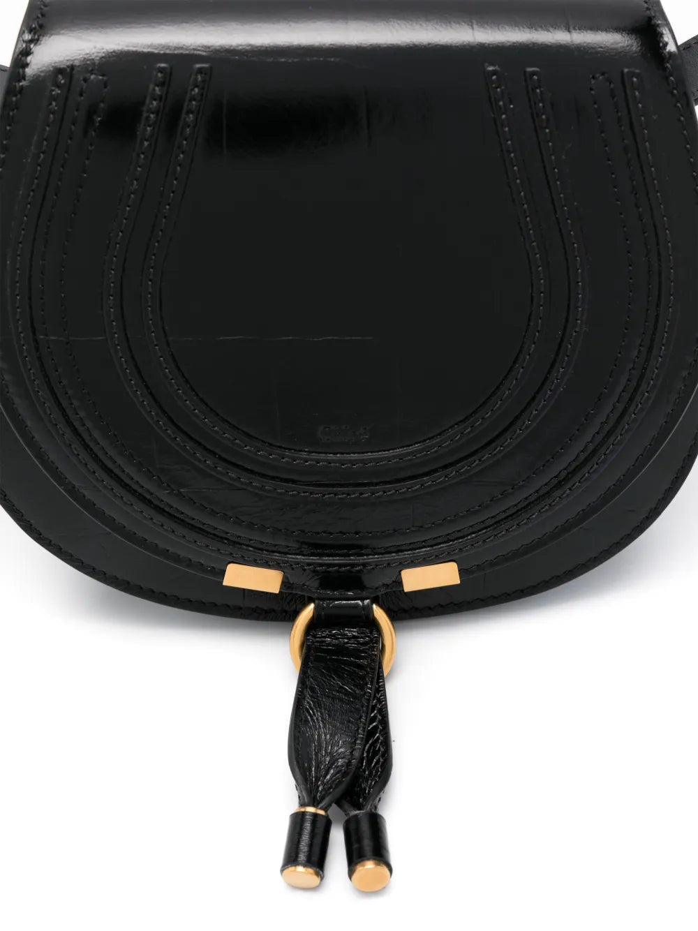 Chloe Small Marcie Saddle Shoulder Bag — Same as shown — Size One Size — Top View