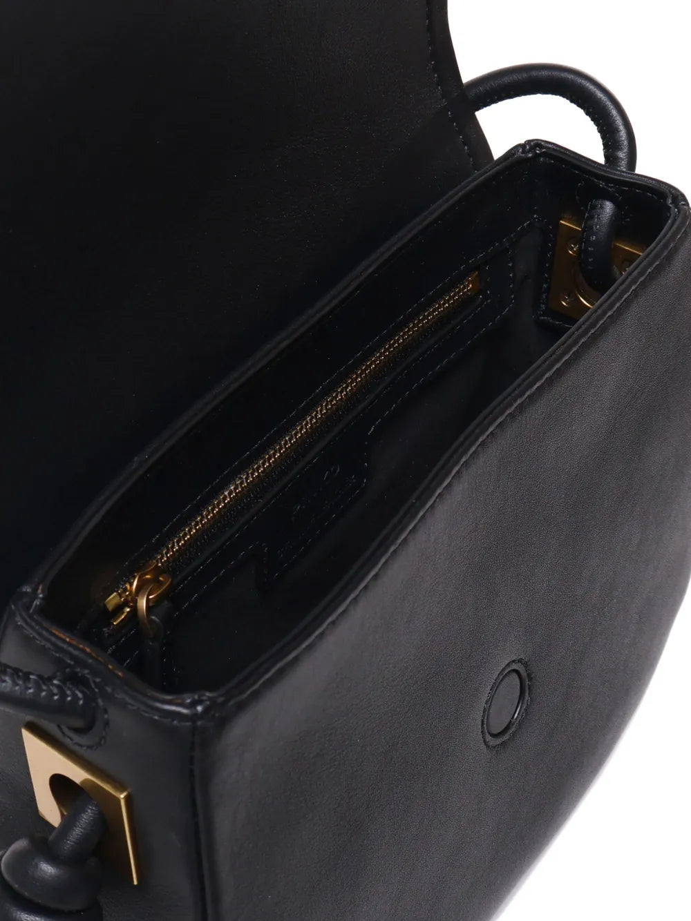 Pinko Logo Buckle Shoulder Bag — Same as shown — Size One Size — Top View