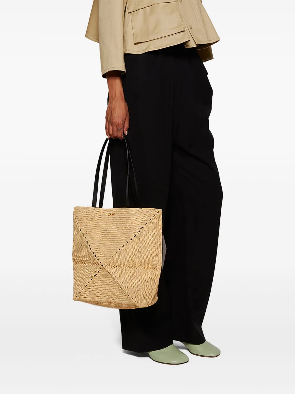 Loewe Medium Puzzle Shoulder Bag — Same as shown — Size One Size — Back View