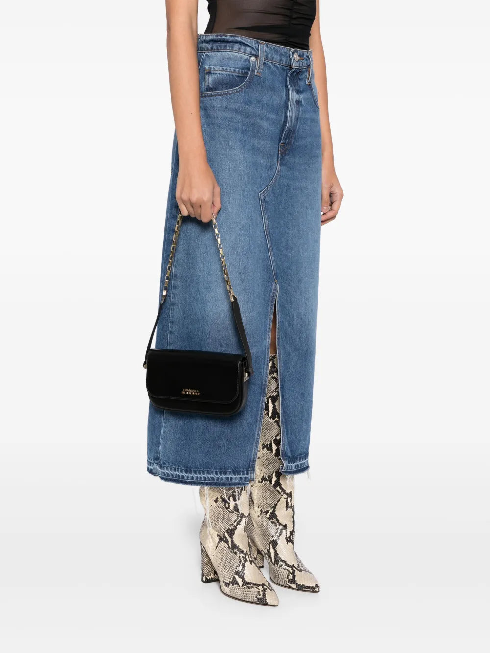Isabel Marant Lizza Shoulder Bag — Same as shown — Size One Size — Side View