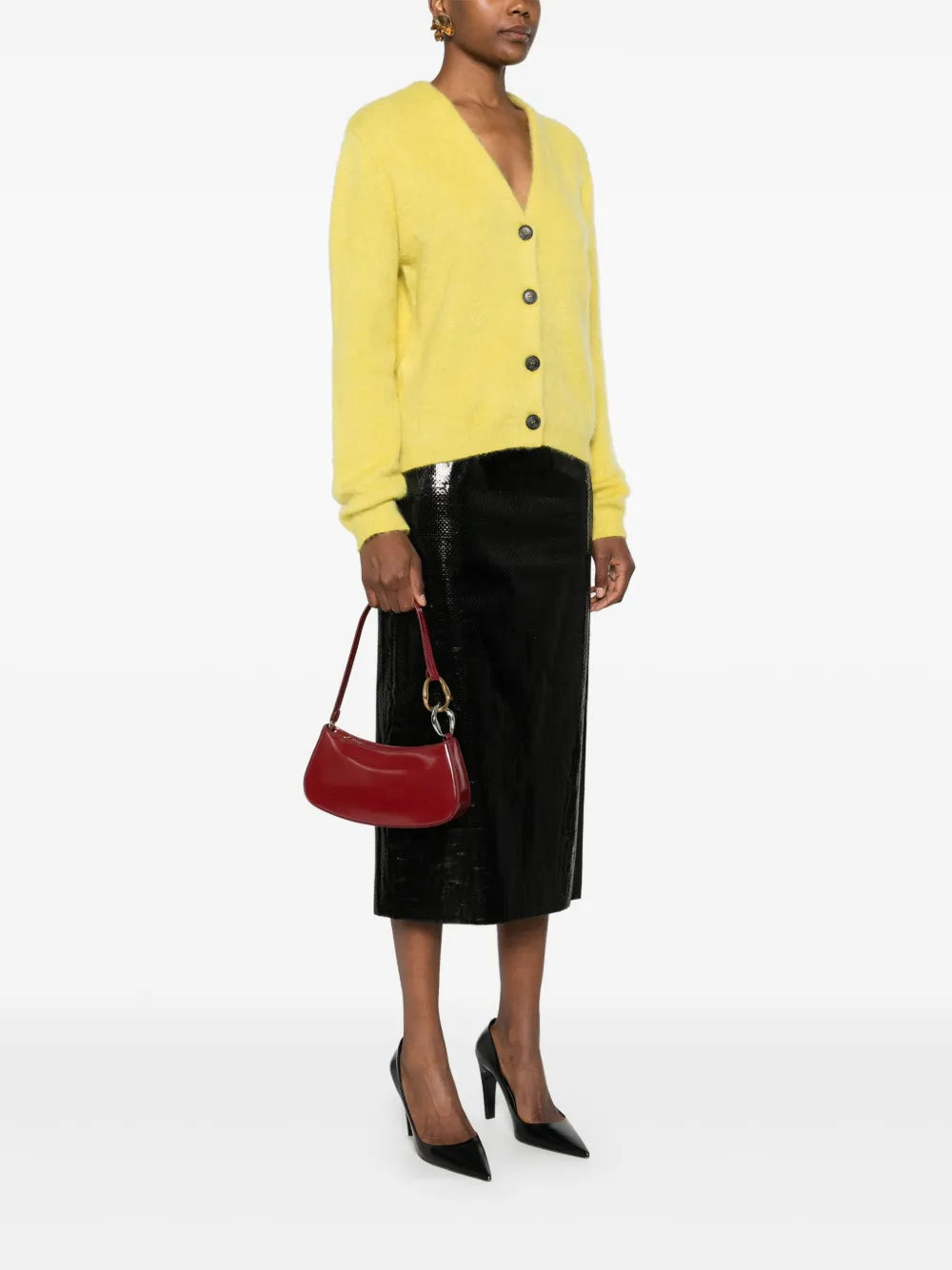 Staud Mini Ollie Shoulder Bag — Same as shown — Size One Size — Side View