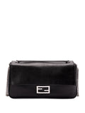 Fendi Leather Baguette Shoulder Bag — Same as shown — Size One Size — Front View
