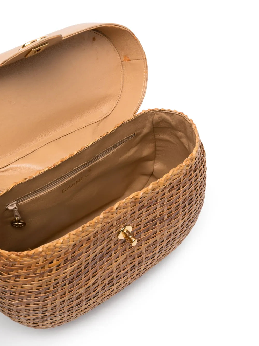 Chanel Pre Owned Basket Shoulder Bag — Same as shown — Size One Size — Detail View