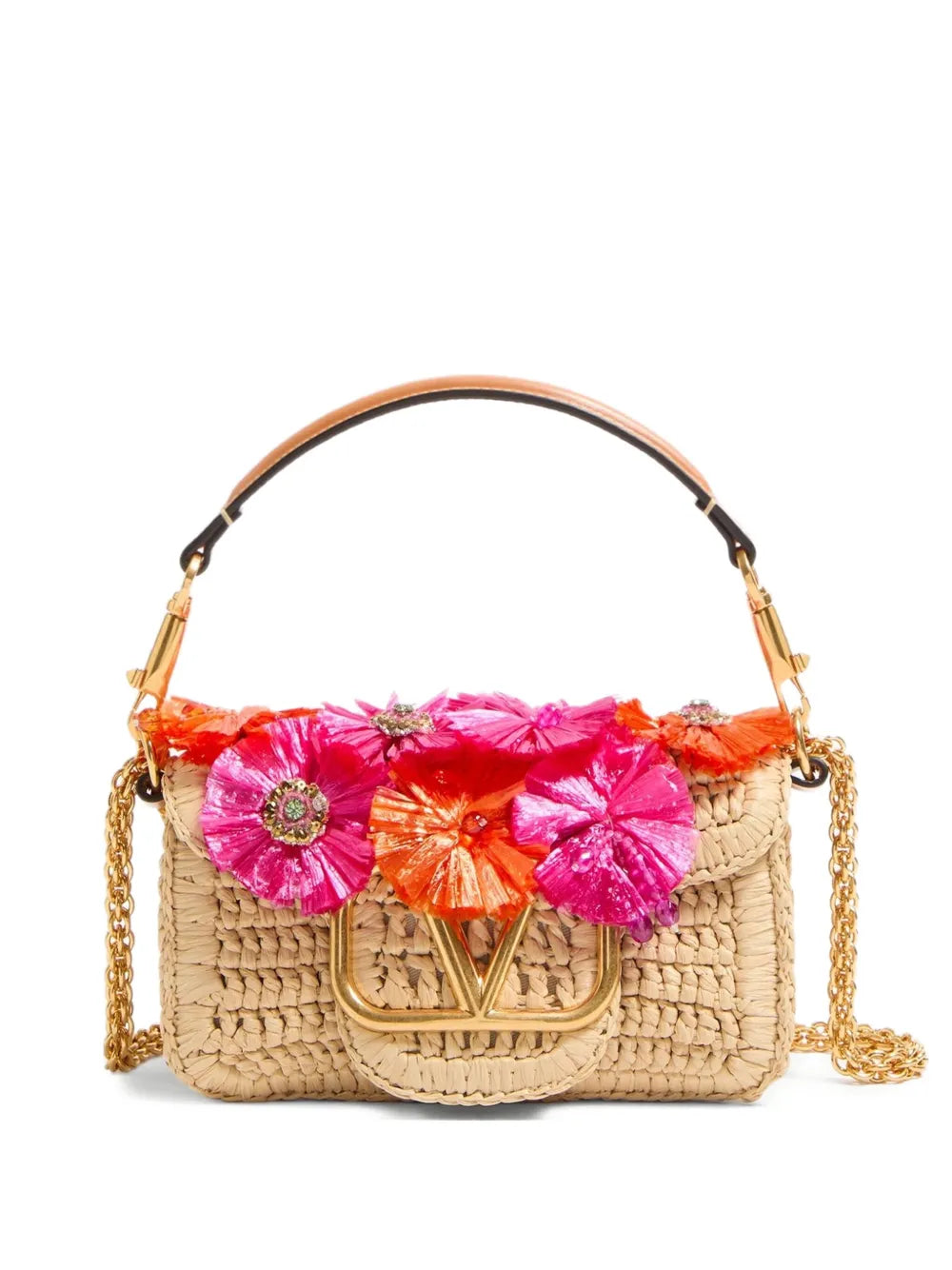 Valentino Garavani Small Loco Shoulder Bag — Same as shown — Size One Size — Front View