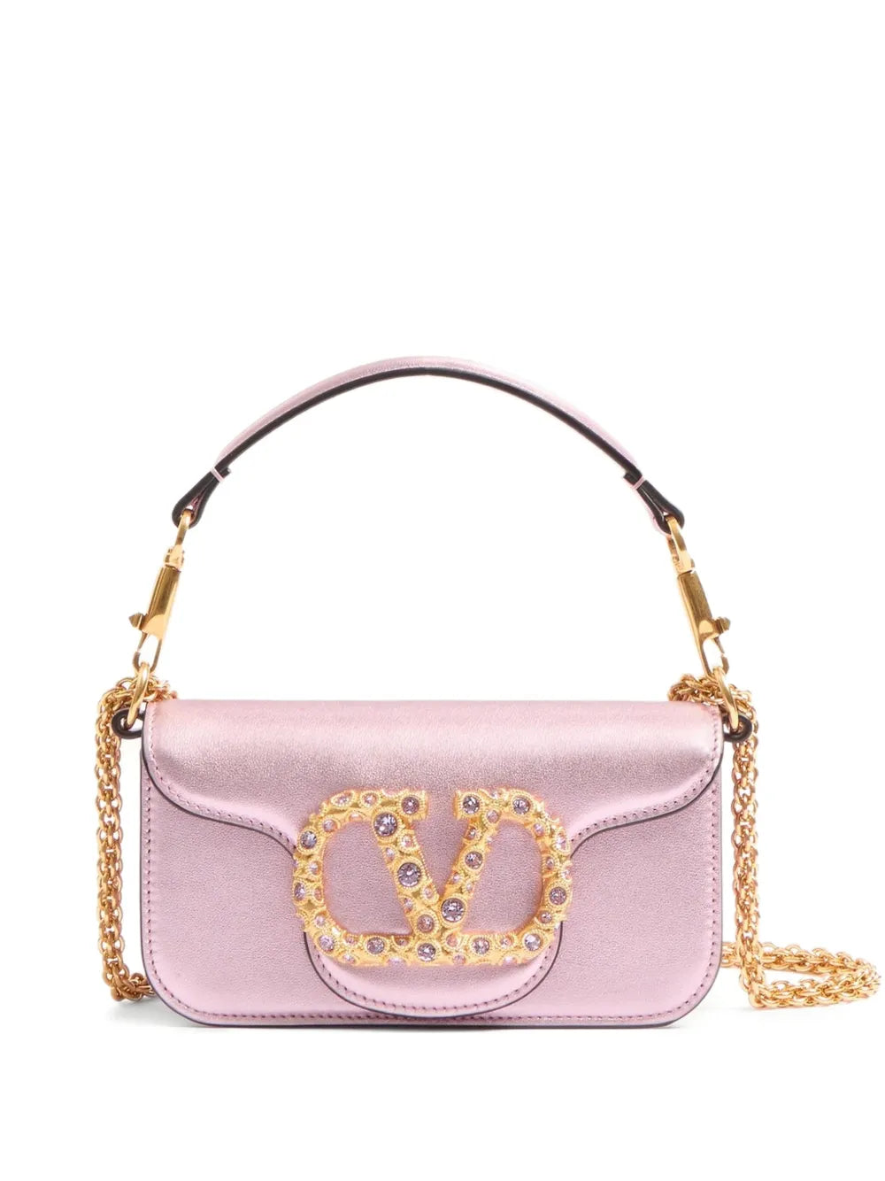 Valentino Garavani Small Loco Shoulder Bag — Same as shown — Size One Size — Front View
