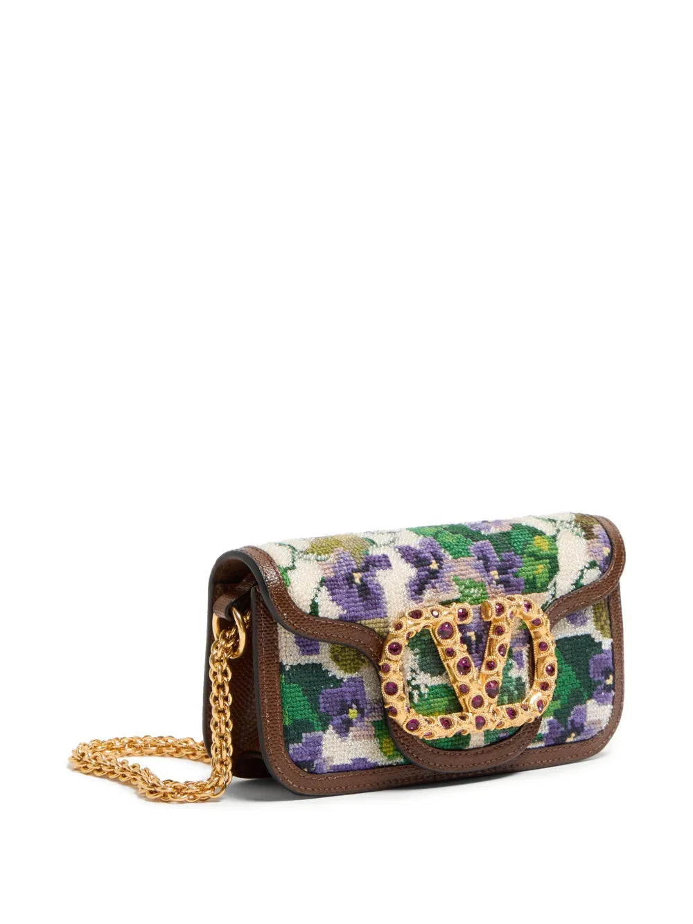 Valentino Garavani Small Loco Shoulder Bag — Same as shown — Size One Size — Back View