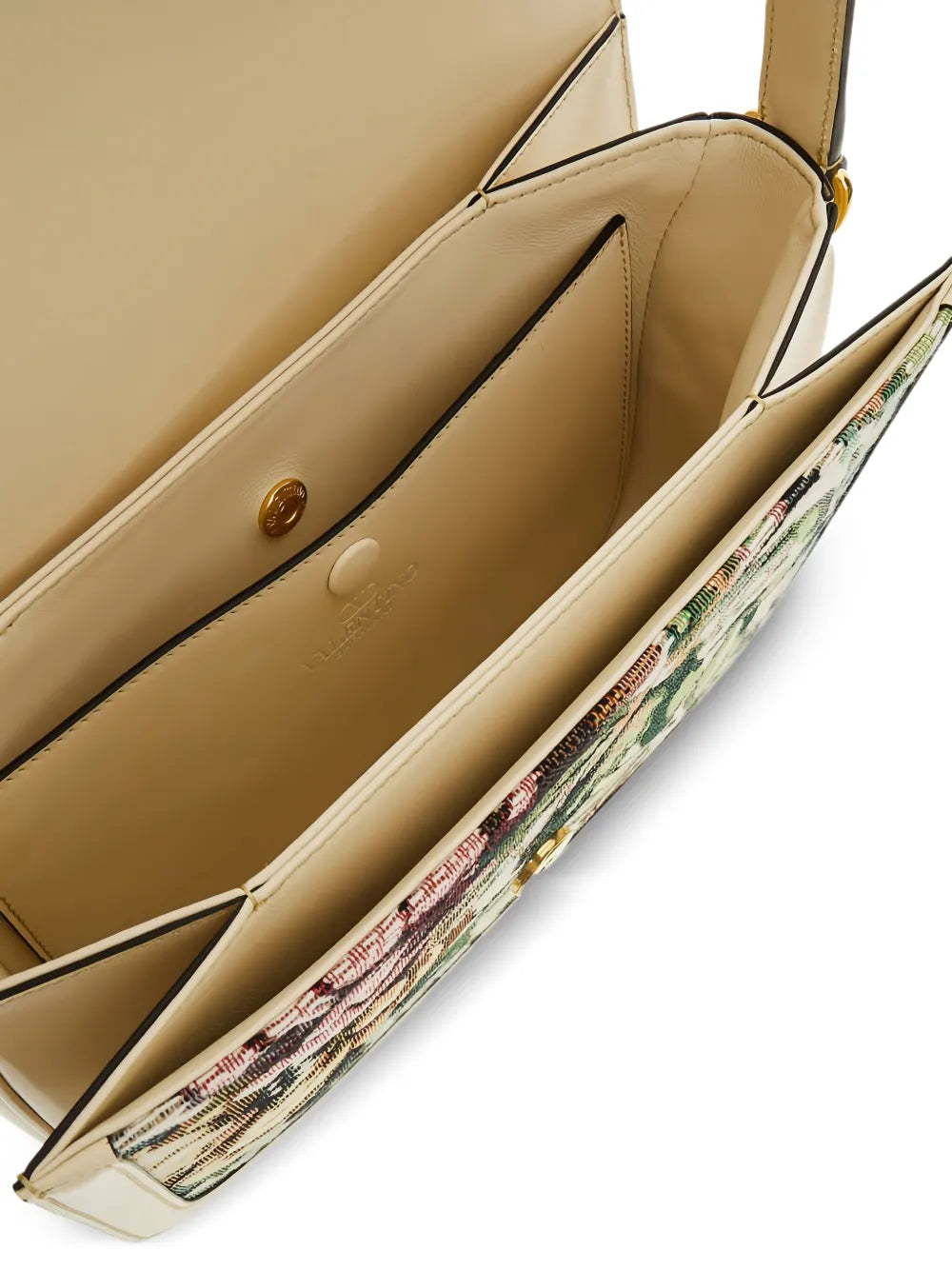 Valentino Garavani 9To5 Jacquard Shoulder Bag — Same as shown — Size One Size — Top View