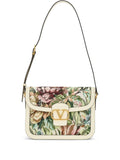 Valentino Garavani 9To5 Jacquard Shoulder Bag — Same as shown — Size One Size — Front View