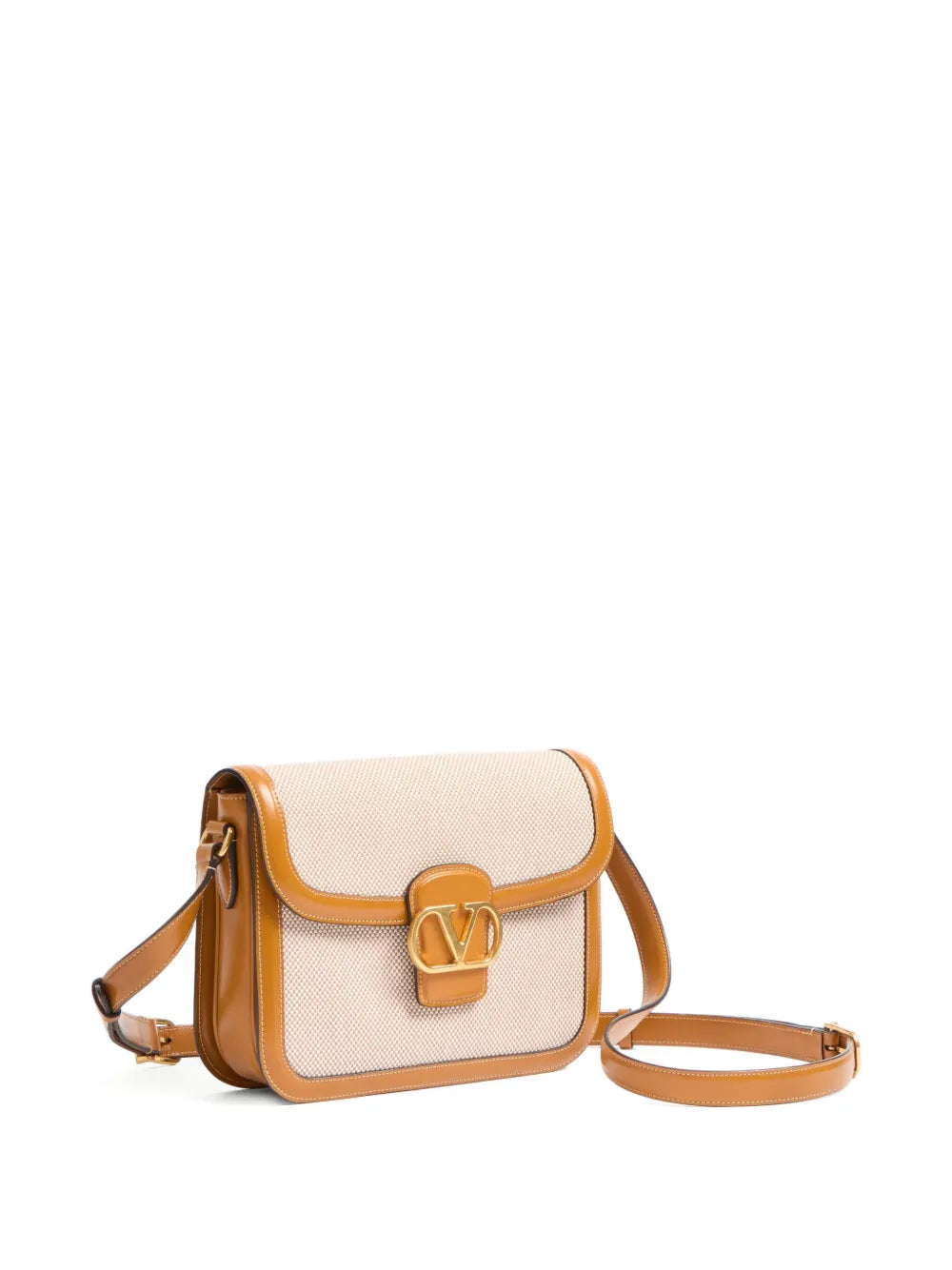 Valentino Garavani 9To5 Canvas Shoulder Bag — Same as shown — Size One Size — Back View