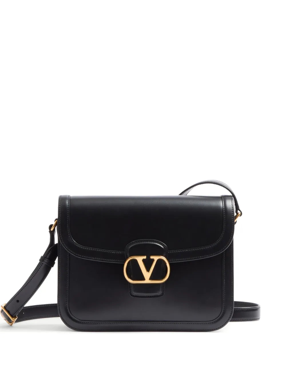 Valentino Garavani 9To5 Leather Shoulder Bag — Same as shown — Size One Size — Front View
