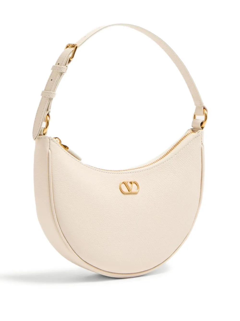 Valentino Garavani Hobo Logo Zip Mini Shoulder Bag — Same as shown — Size One Size — Detail View