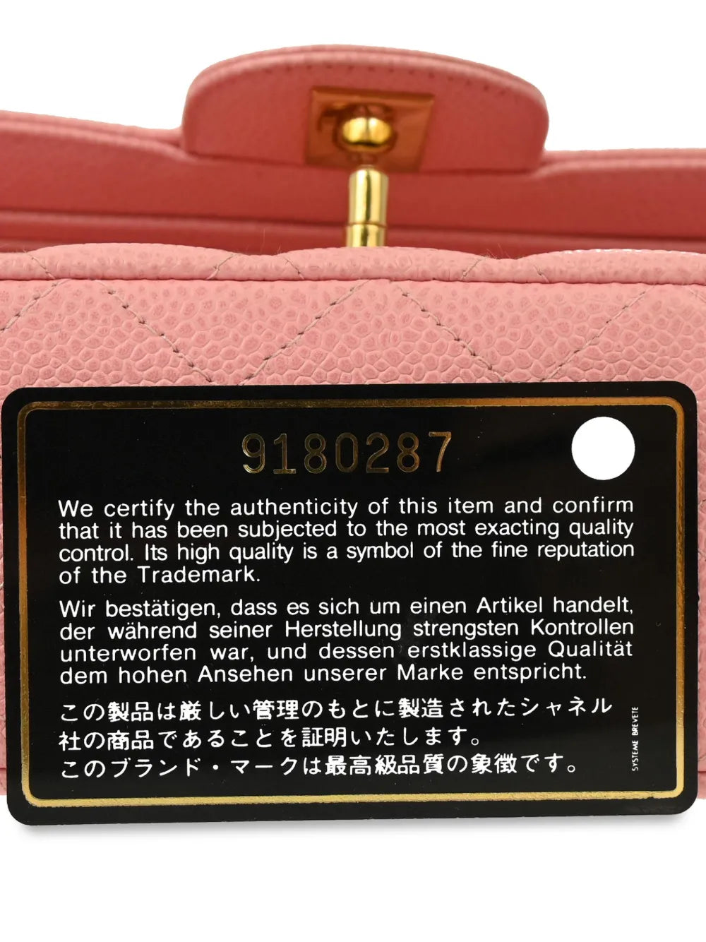Chanel Pre Owned 2004 2005 Medium Double Flap Shoulder Bag — Same as shown — Size One Size — Lifestyle View