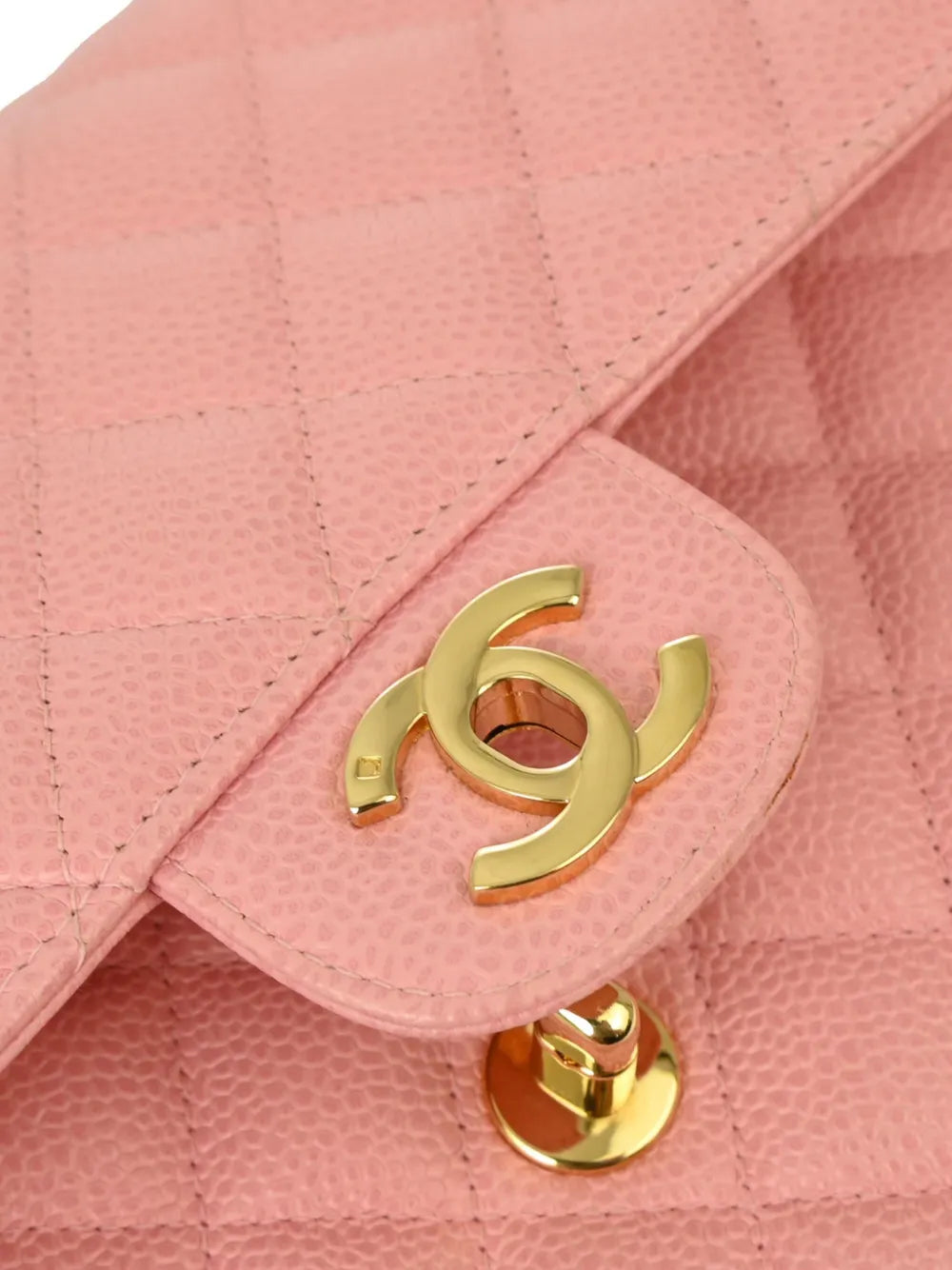 Chanel Pre Owned 2004 2005 Medium Double Flap Shoulder Bag — Same as shown — Size One Size — Detail View