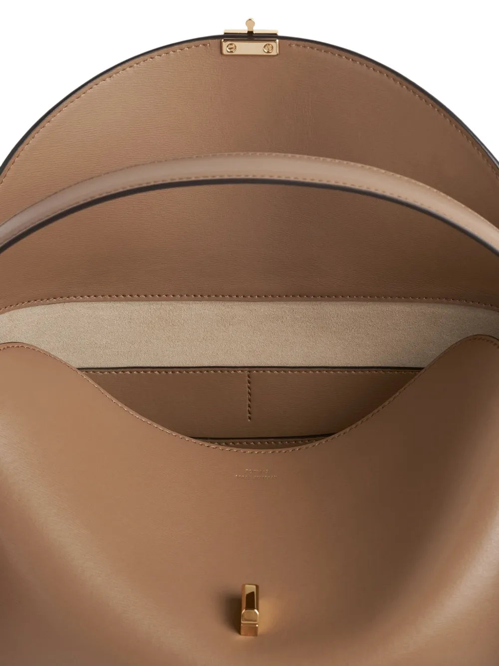 Toteme T Lock Leather Top Handle Bag — Same as shown — Size One Size — Top View