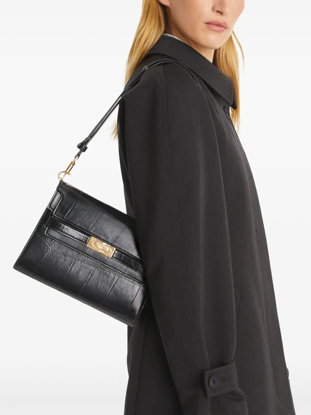 Tory Burch Lee Radziwill Shoulder Bag — Same as shown — Size One Size — Side View